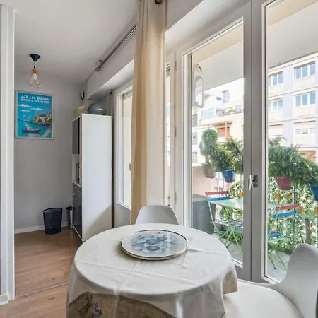 Apartment Le Cosy Aix - Curistes Avec Clim Et Balcon